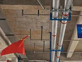 离石管廊支架的安装方法